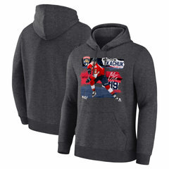 Matthew Tkachuk Florida Panthers Fresh Ice Hoodie Charcoal