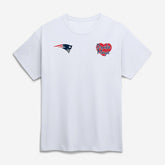 New England Patriots I Love Drake Maye T-Shirt - White discount