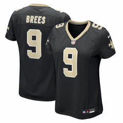 Drew Brees New Orleans Saints Women's Team Game Jersey - Black | Nike for sale