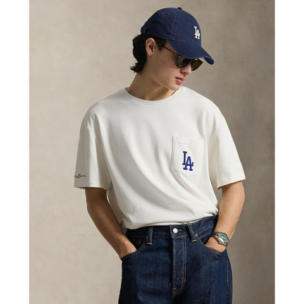 Dodgers Polo Ralph Lauren T-Shirt - White
