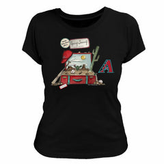 Arizona Diamondbacks Tiny Turnip Women's 2026 Spring Training T-Shirt - Black
