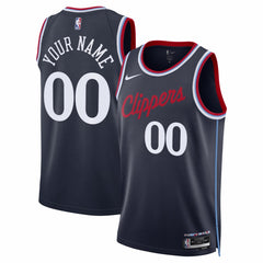LA Clippers Unisex Swingman Custom Jersey - Icon Edition - Navy | Nike discount