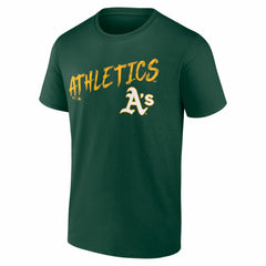 Athletics Hustle Personalized Name & Number T-Shirt - Green