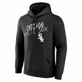 Chicago White Sox Hustle Personalized Name & Number Hoodie - Black