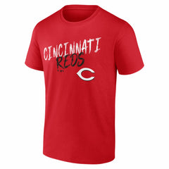 Cincinnati Reds Hustle Personalized Name & Number T-Shirt - Red