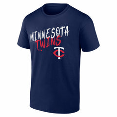 Minnesota Twins Hustle Personalized Name & Number T-Shirt - Navy