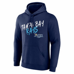 Tampa Bay Rays Hustle Personalized Name & Number Hoodie - Navy