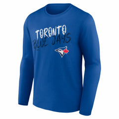 Toronto Blue Jays Hustle Personalized Name & Number Long Sleeve T-Shirt - Royal