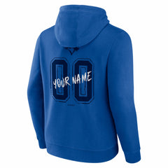 Toronto Blue Jays Hustle Personalized Name & Number Hoodie - Royal