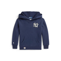 Yankees Polo Ralph Lauren Preschool Fleece Hoodie - Navy