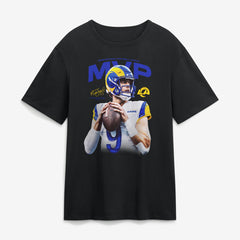 Matthew Stafford Los Angeles Rams 2025 NFL MVP T-Shirt - Black for sale
