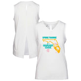 Minnesota Twins Levelwear Women's 2026 Spring Training Paisley Ball Bold Tank - White