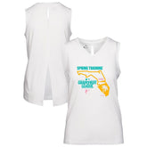 Baltimore Orioles Levelwear Women's 2026 Spring Training Paisley Ball Bold Tank - White