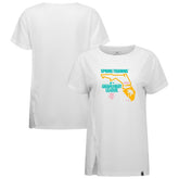 Minnesota Twins Levelwear Women's 2026 Spring Training Influx Ball Bold T-Shirt - White