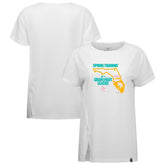 Houston Astros Levelwear Women's 2026 Spring Training Influx Ball Bold T-Shirt - White