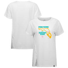 Houston Astros Levelwear Women's 2026 Spring Training Influx Ball Bold T-Shirt - White