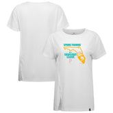 Pittsburgh Pirates Levelwear Women's 2026 Spring Training Influx Ball Bold T-Shirt - White
