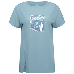 Cleveland Guardians Levelwear Women's Influx Spring Training Sunrise Bold T-Shirt - Blue