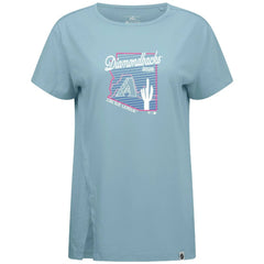 Arizona Diamondbacks Levelwear Women's Influx Spring Training Sunrise Bold T-Shirt - Blue