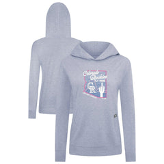 Colorado Rockies Levelwear Women's Relay Spring Training Sunrise Bold Hoodie - Light Blue