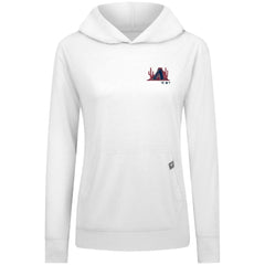 Arizona Diamondbacks Levelwear Women's Relay Spring Break Panoramic Bold Hoodie - White
