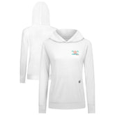 Houston Astros Levelwear Women's Relay Spring Break Panoramic Bold Hoodie - White
