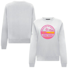 Houston Astros Levelwear Women's Yvette Spring Training Badge Bold Sweatshirt - White