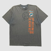 Miami Dolphins NFL 2010s T-shirt - Dark Heather Gray Vintage outlet