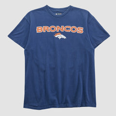 Denver Broncos NFL 2010s T-shirt - Navy Vintage outlet