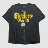 Pittsburgh Steelers NFL 2010s T-shirt - Black Vintage for sale