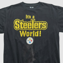 Pittsburgh Steelers NFL 2010s T-shirt - Black Vintage for sale