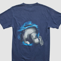 New England Patriots NFL 2010s T-shirt - Navy Vintage outlet
