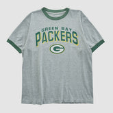 Green Bay Packers Reebok 2000s T-shirt - Heather Gray Vintage on sale