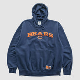 Chicago Bears NFL 2010s Hooded Pullover Sweatshirt - Navy Vintage discount