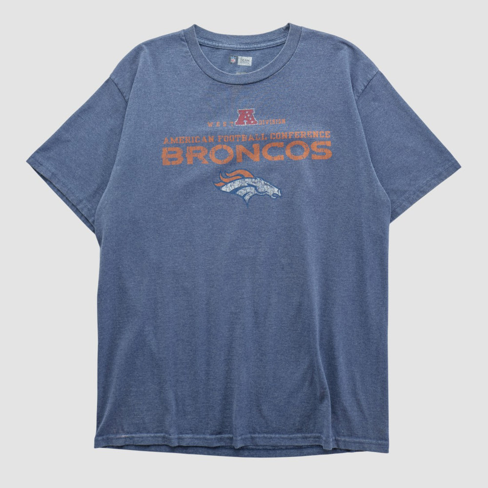 Denver Broncos NFL 2010s T-shirt - Blue Vintage online