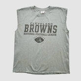 Cleveland Browns NFL 2000s Tank - Heather Gray Vintage for sale