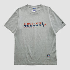 Houston Texans Reebok 2000s T-shirt - Heather Gray Vintage on sale