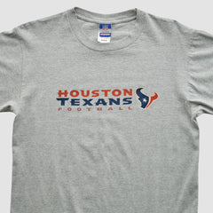 Houston Texans Reebok 2000s T-shirt - Heather Gray Vintage on sale