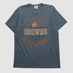 Cleveland Browns NFL 2010s T-shirt - Dark Heather Gray Vintage on sale