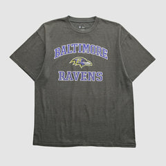 Baltimore Ravens NFL 2010s T-shirt - Dark Heather Gray Vintage sale