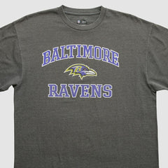 Baltimore Ravens NFL 2010s T-shirt - Dark Heather Gray Vintage sale