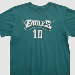 Philadelphia Eagles Reebok 2000s T-shirt - Teal Vintage for sale