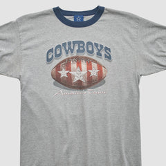 Dallas Cowboys Cowboys Authentic Apparel 2000s T-shirt - Heather Gray Vintage cheap