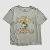 Green Bay Packers Champion 90s T-shirt - Heather Gray Vintage discount