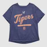 Detroit Tigers Delta 2000s T-shirt - Navy Vintage