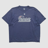 New England Patriots Reebok 2000s T-shirt - Navy Vintage on sale