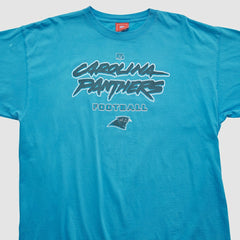 Carolina Panthers NFL 2000s T-shirt - Blue Vintage sale