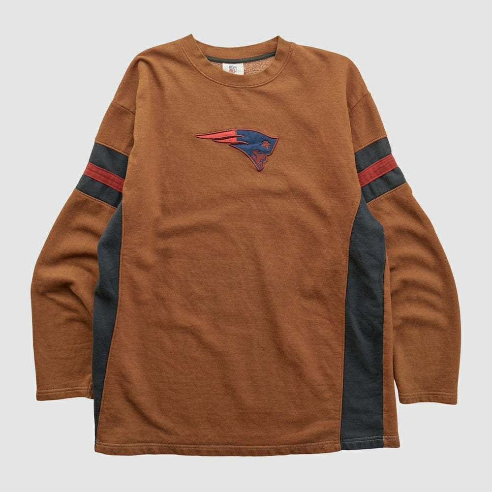 New England Patriots NFL 2010s Pullover Sweatshirt - Clay Vintage online