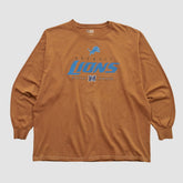 Detroit Lions NFL 2000s Long Sleeve T-shirt - Clay Vintage for sale