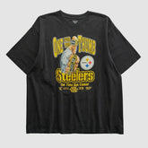 Pittsburgh Steelers Reebok 2006 T-shirt - Black Vintage outlet